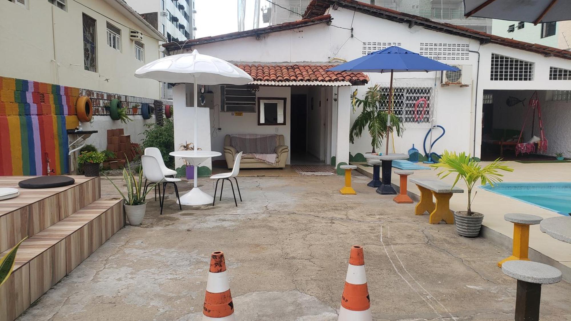 Hostel E Pousada Sol E Mar João Pessoa 外观 照片